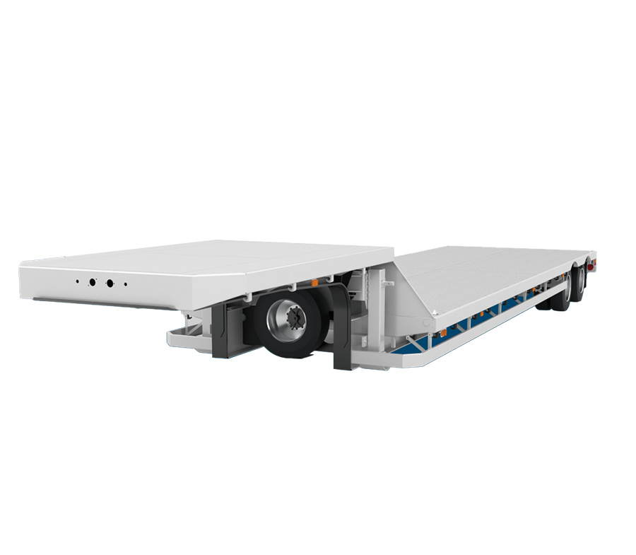 Semi-trailer pengangkut instrumen presisi FST-PI1